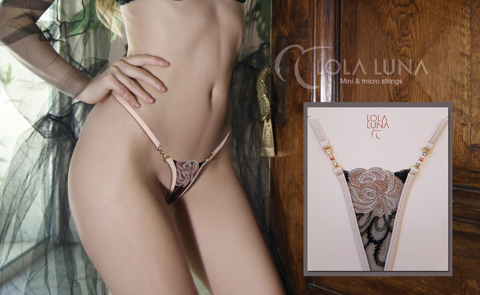 Lola Luna - Vaila - ouvert Sexy String, LL-20642-Vaila