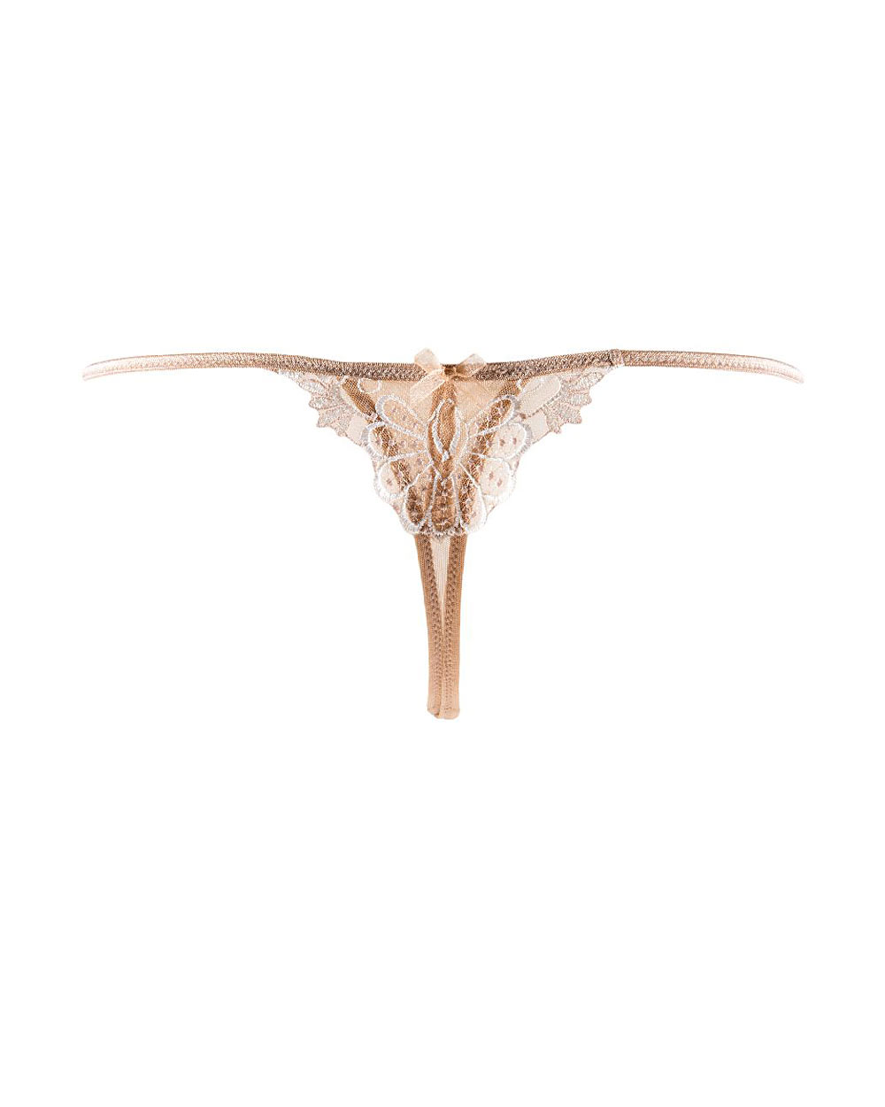 Sexy String Dressing Floral von Lise Charmel - Detailansicht Rückenansicht