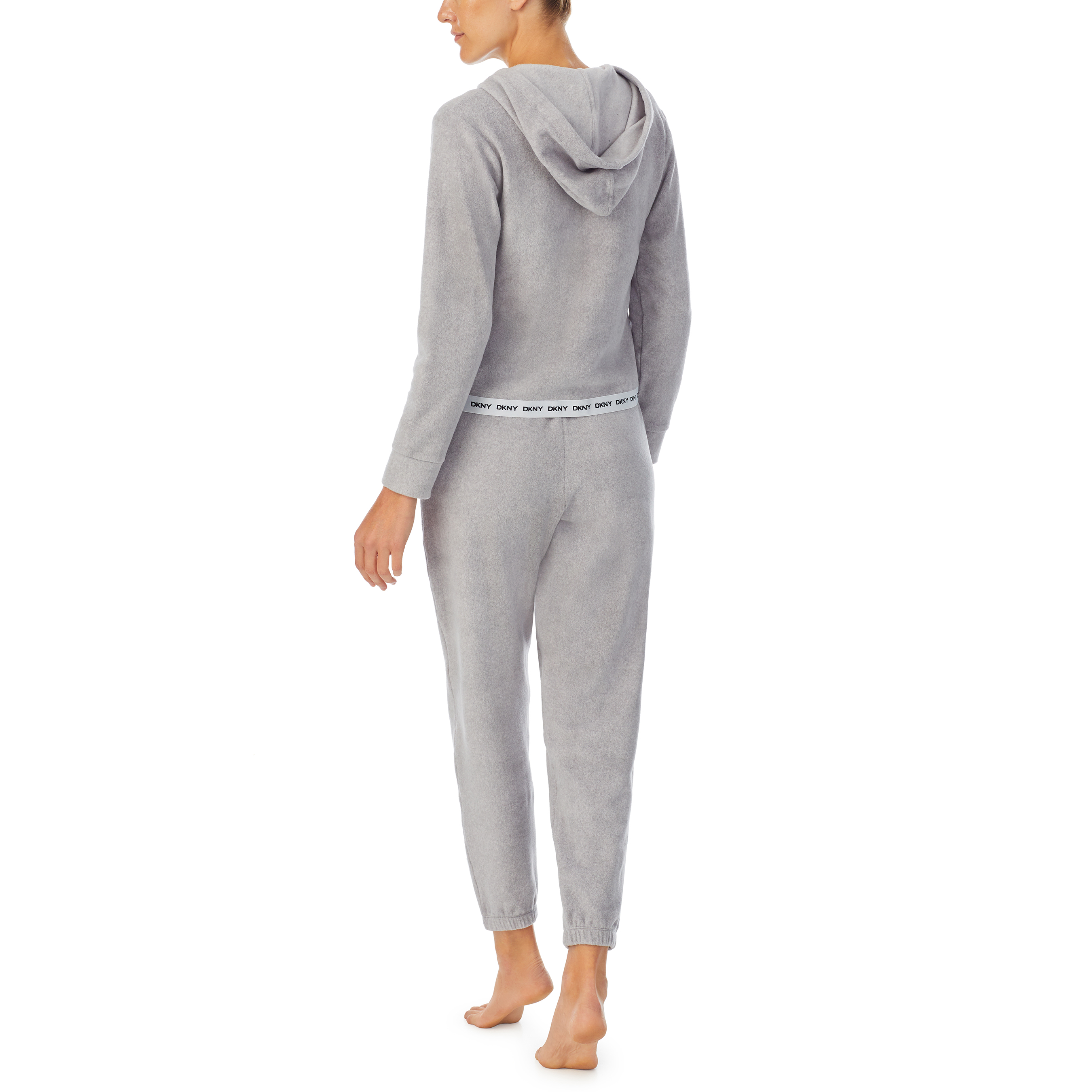 Work Hard-Chill Hard - Layer & Legging Sleep Set - Grey - Hthr, DKNY-2022595-Grey