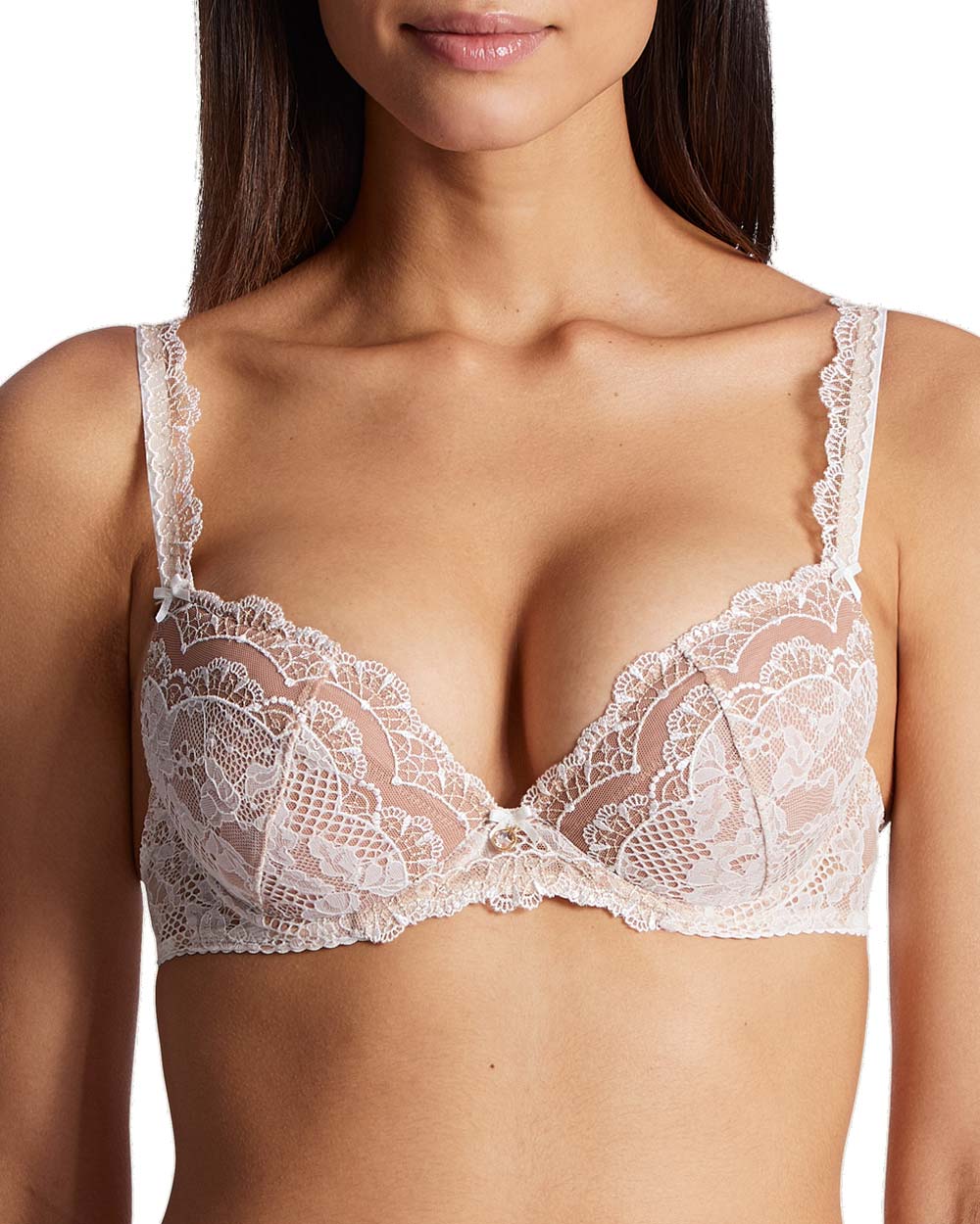 Aubade Push up BH Soleil Nocturne Champagner ND18
