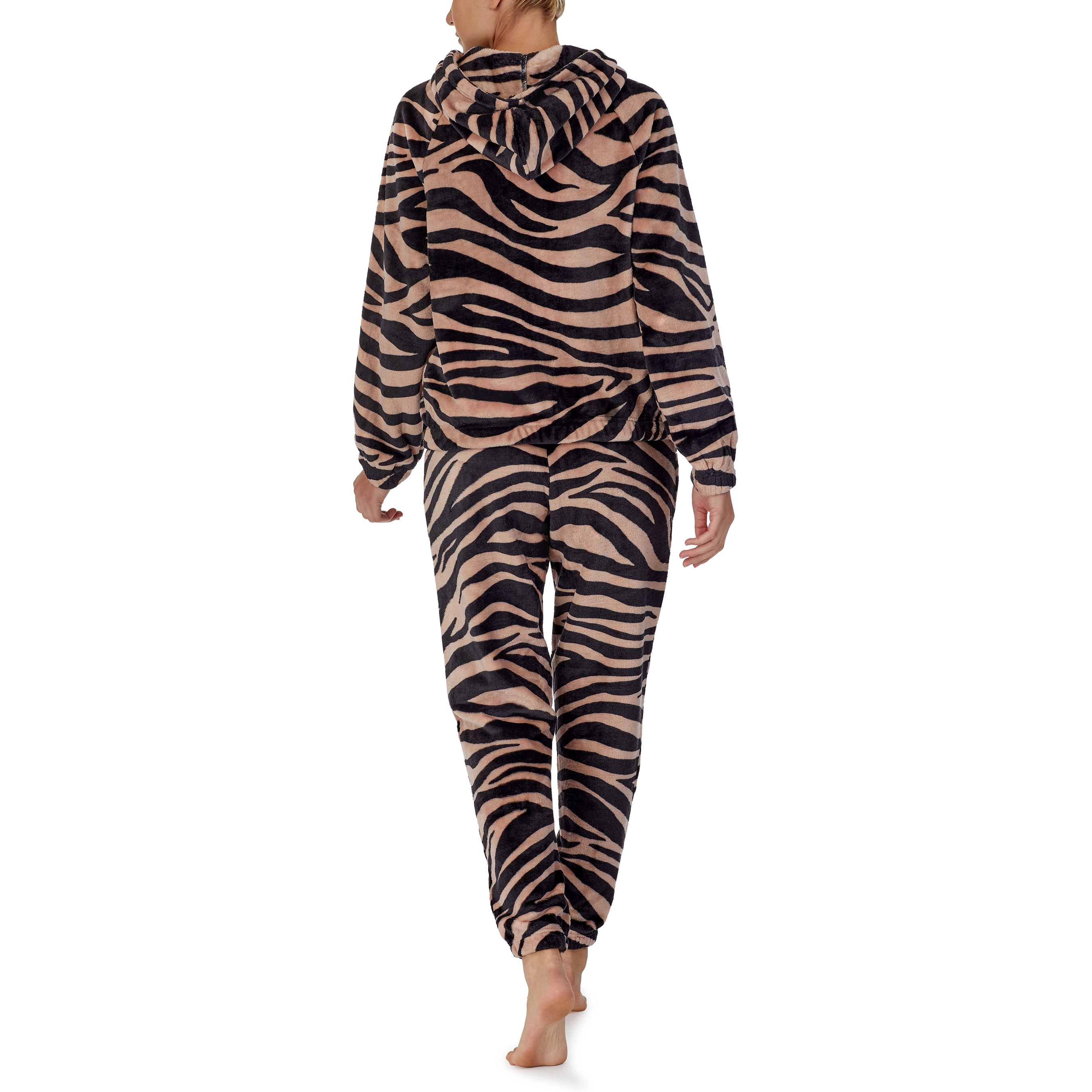 Winter Warm Up - Hausanzug - Jogger Sleep Set- Natural Zebra