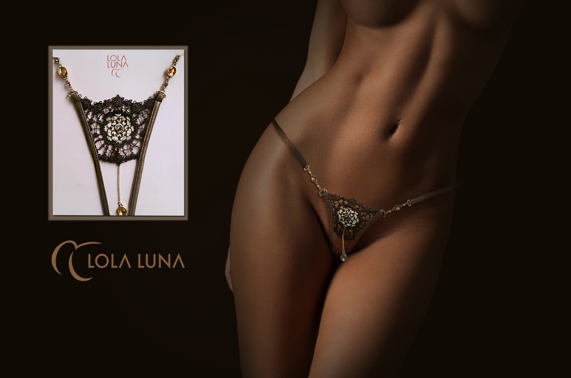 Lola Luna - Katia - ouvert Sexy String, LL-20638-Katia