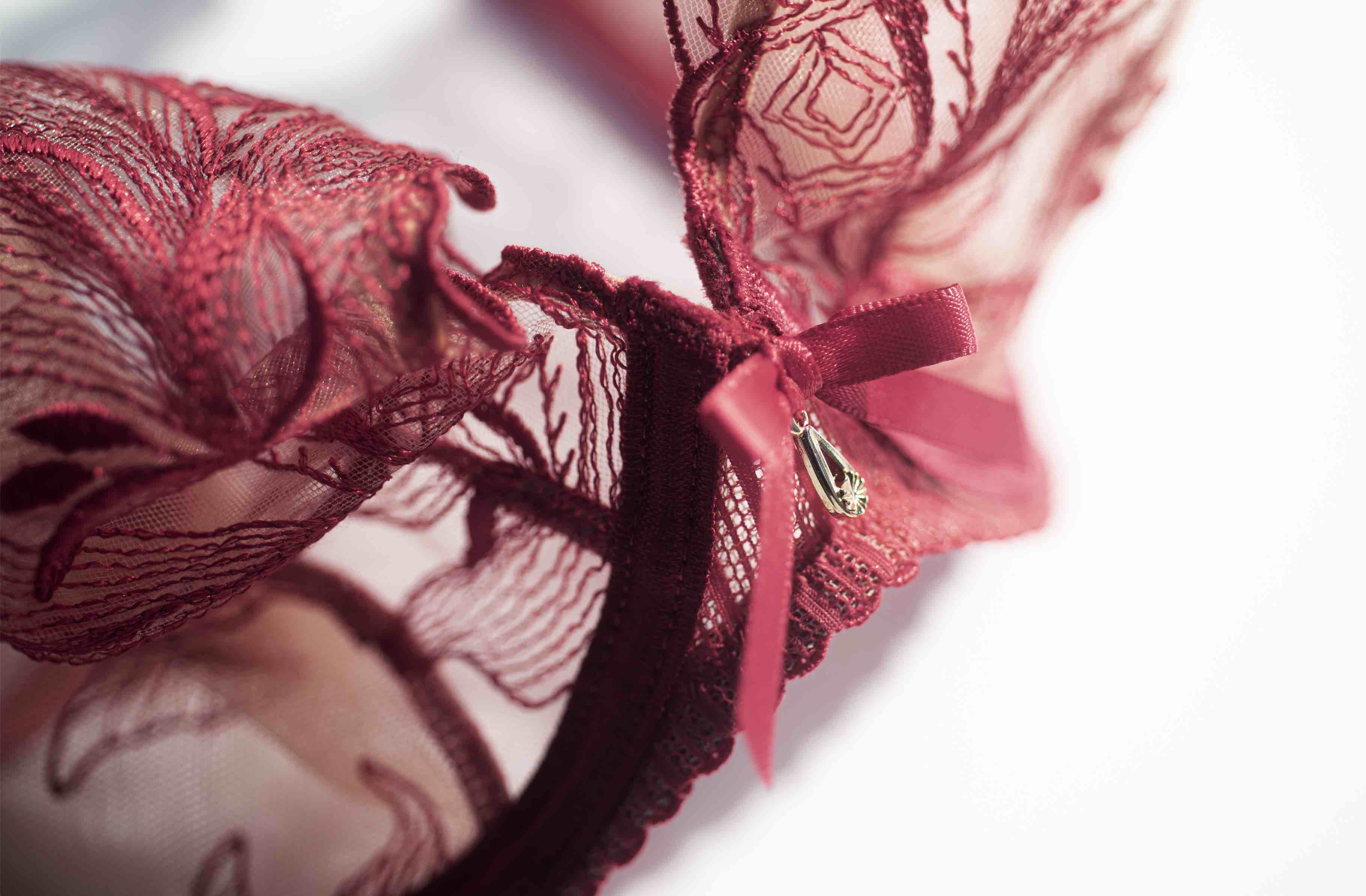 Fleur de Tattoo - String - Rouge Ecrin